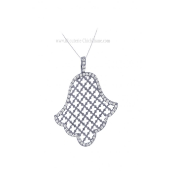 Pendentif Main De Fatma Diamants 60441