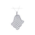 Pendentif Main De Fatma Diamants 60441 Pendentif Main De Fatma Diamants 60441