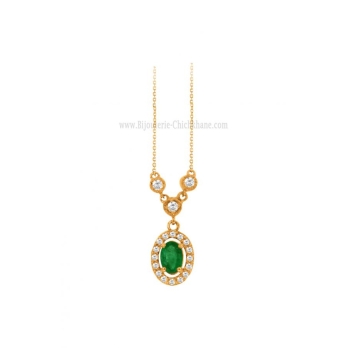 Collier femme en Or Jaune 18 Carats Ref 60326 | Chichkhane