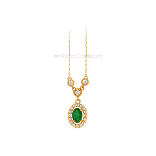 Collier femme en Or Jaune 18 Carats Ref 60326 | Chichkhane