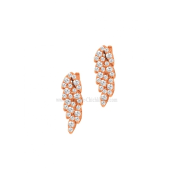 Boucles d'oreilles femme en Or Rose 18 Carats Ref 60283 | Chichkhane