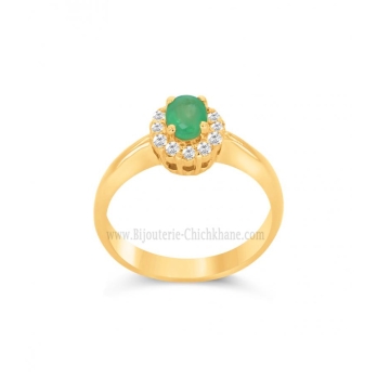 Bague femme en Or Jaune 18 Carats Ref 59814 | Chichkhane