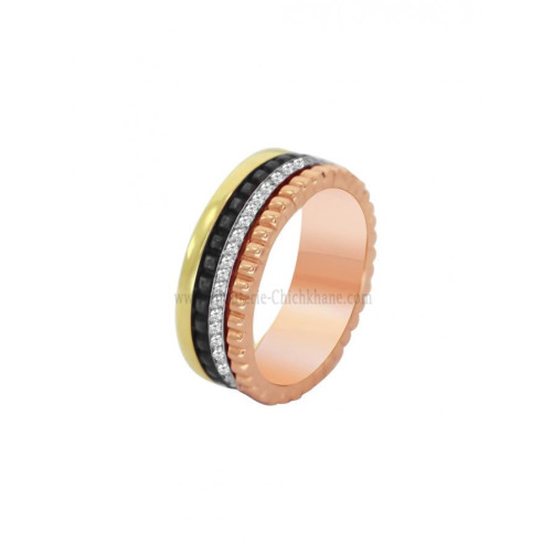Bague femme en Or Bicolore  18 Carats Ref 69156 | Chichkhane