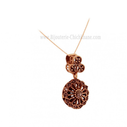 Pendentif Diamants Rose ''Chichkhane'' 59967