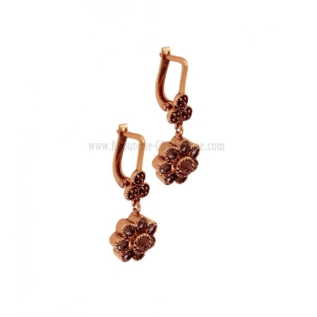 Boucles D'oreilles Diamants Rose ''Chichkhane'' 59953