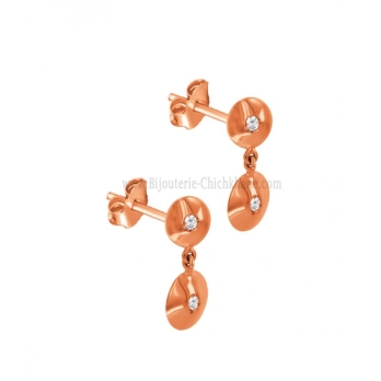 Boucles D'oreilles Diamants 59582