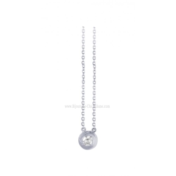 Collier femme en Or Blanc 18 Carats Ref 59580 | Chichkhane