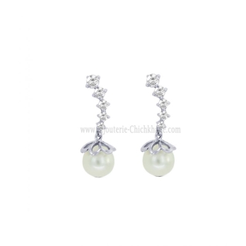 Boucles D'oreilles Diamants 59234