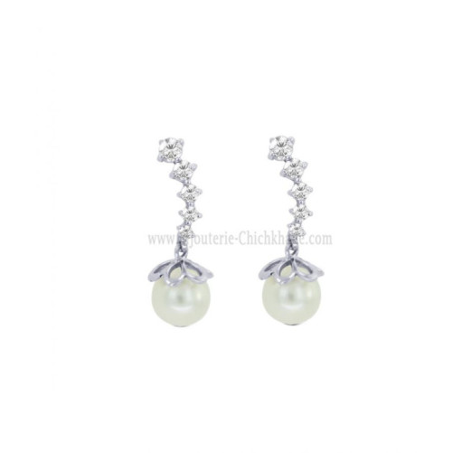 Boucles D'oreilles Diamants 59234