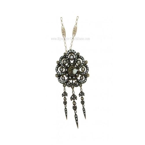 Collier Diamants Blanc ''Chichkhane'' 59535
