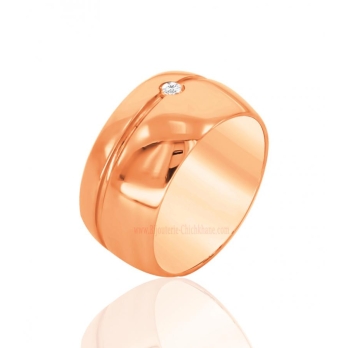 Bague femme en Or Rose 18 Carats Ref 58960 | Chichkhane