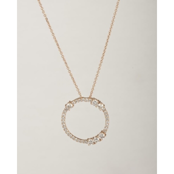 Pendentif femme en Or Rose 18 Carats Ref 30613 | Chichkhane