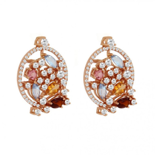 Boucles D'oreilles Diamants 58584