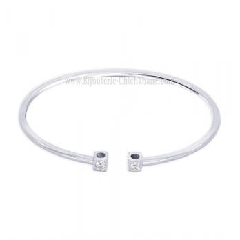 Bracelet femme en Or Blanc 18 Carats Ref 58560 | Chichkhane