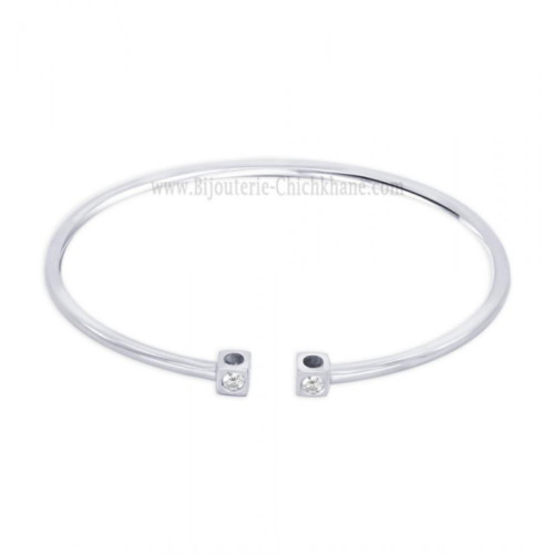 Bracelet femme en Or Blanc 18 Carats Ref 58560 | Chichkhane