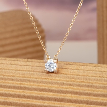 Collier femme en Or Rose 18 Carats Ref 68263 | Chichkhane