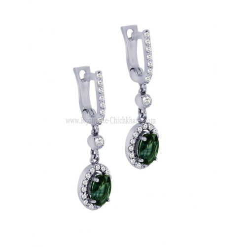 Boucles D'oreilles Diamants 59104