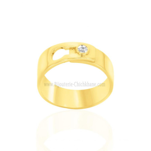 Bague femme en Or Jaune 18 Carats Ref 58985 | Chichkhane