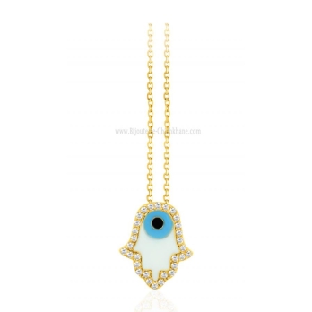 Collier femme en Or Jaune 18 Carats Ref 58821 | Chichkhane