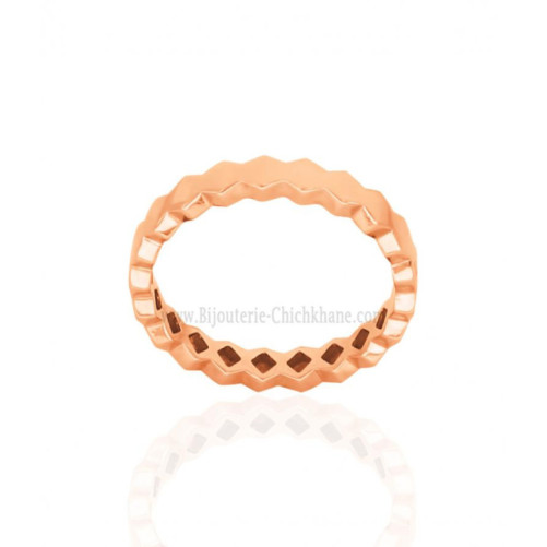 Bague femme en Or Rose 18 Carats Ref 69139 | Chichkhane