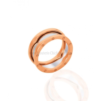 Bague femme en Or Bicolore 18 Carats Ref 58870 | Chichkhane