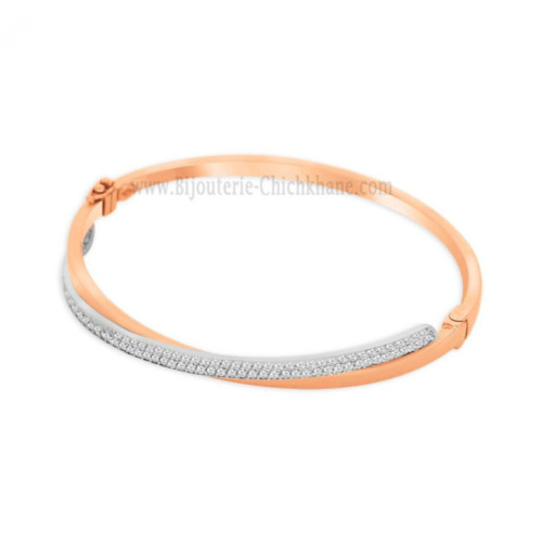 Bracelet femme en Or Bicolore  18 Carats Ref 58673 | Chichkhane