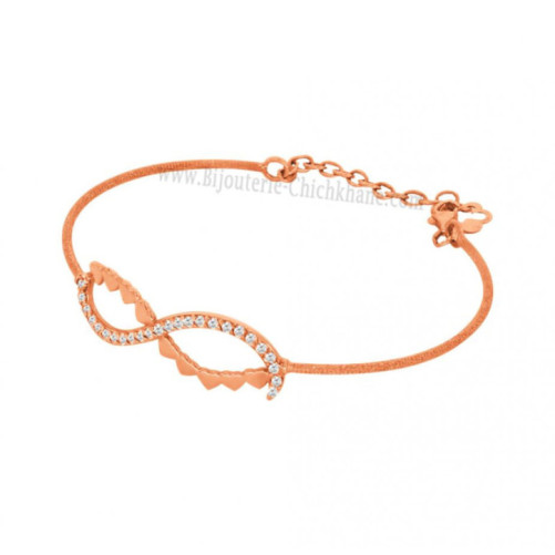 Bracelet femme en Or Rose 18 Carats Ref 58662 | Chichkhane