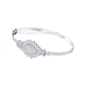 Bracelet femme en Or Blanc 18 Carats Ref 58658 | Chichkhane