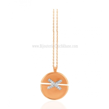 Collier femme en Or Bicolore  18 Carats Ref 58338 | Chichkhane