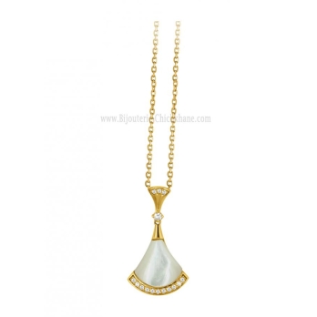 Collier femme en Or Jaune 18 Carats Ref 58006 | Chichkhane