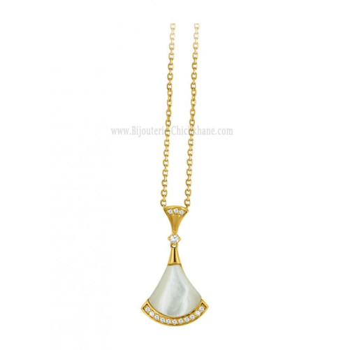 Collier femme en Or Jaune 18 Carats Ref 58006 | Chichkhane