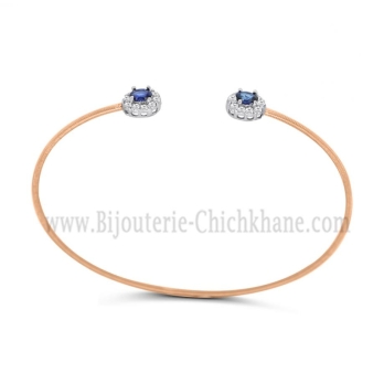 Bracelet femme en Or Bicolore  18 Carats Ref 57888 | Chichkhane