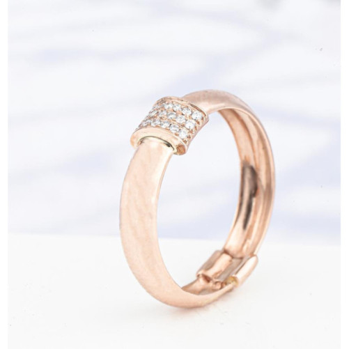 Bague femme en Or Rose 18 Carats Ref 68025 | Chichkhane