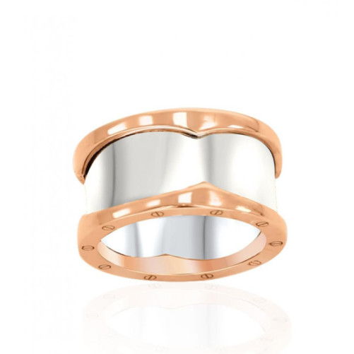 Bague femme en Or Bicolore 18 Carats Ref 57761 | Chichkhane