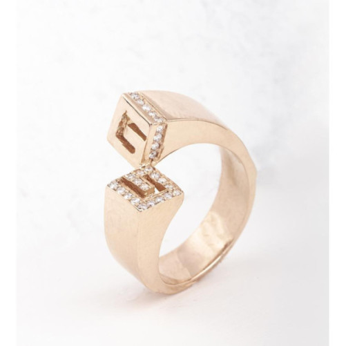 Bague femme en Or Rose 18 Carats Ref 67794 | Chichkhane