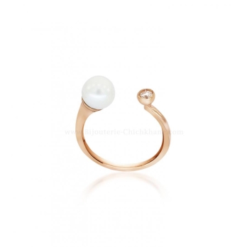 Bague femme en Or Rose 18 Carats Ref 57594 | Chichkhane