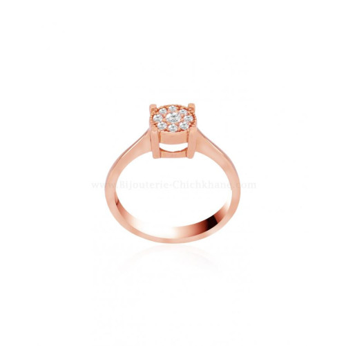 Solitaire femme en Or Rose 18 Carats Ref 57546 | Chichkhane