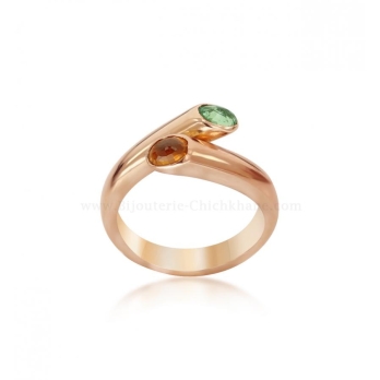 Bague femme en Or Rose 18 Carats Ref 59490 | Chichkhane