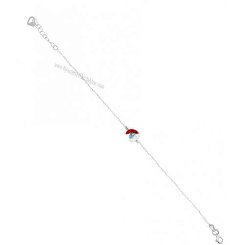 Gourmette bébé en Or Blanc 18 Carats Ref 56504 | Chichkhane