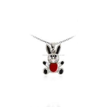 Pendentif femme en Or Blanc 18 Carats Ref 56558 | Chichkhane
