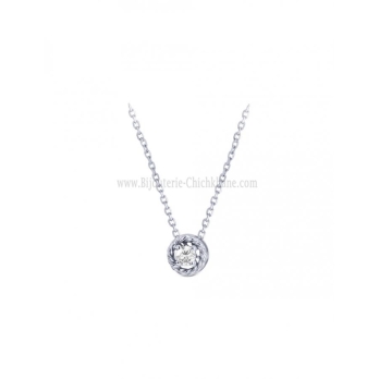 Ensemble femme en Or Blanc 18 Carats Ref MO2243B | Chichkhane