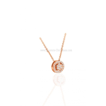 Ensemble femme en Or Rose 18 Carats Ref MO2245R | Chichkhane