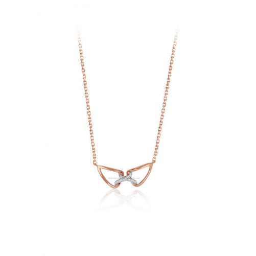 Collier femme en Or Bicolore  18 Carats Ref 56151 | Chichkhane