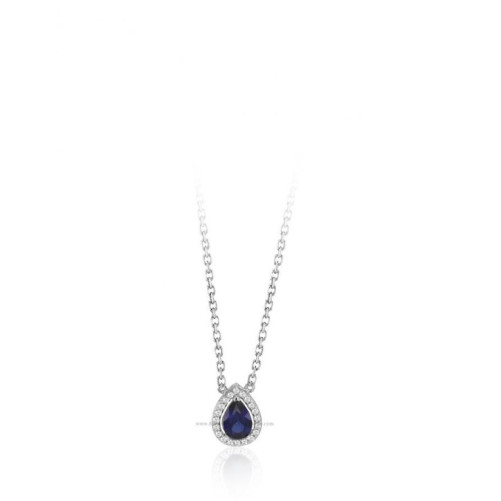 Collier femme en Or Blanc 18 Carats Ref 58733 | Chichkhane