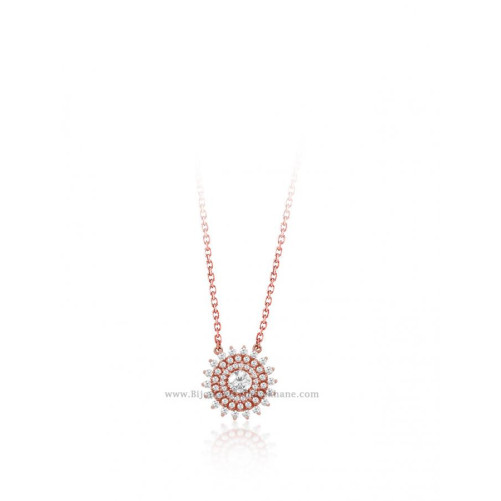 Collier femme en Or Rose 18 Carats Ref 58838 | Chichkhane