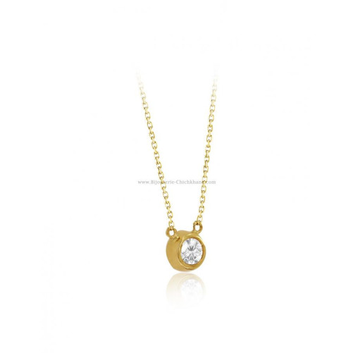 Collier femme en Or Jaune 18 Carats Ref 58748 | Chichkhane