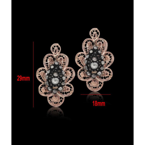 Boucles D'oreilles Diamants Blanc ''Chichkhane'' 36258