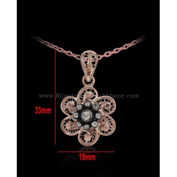 Pendentif Diamants Blanc ''Chichkhane'' 34120