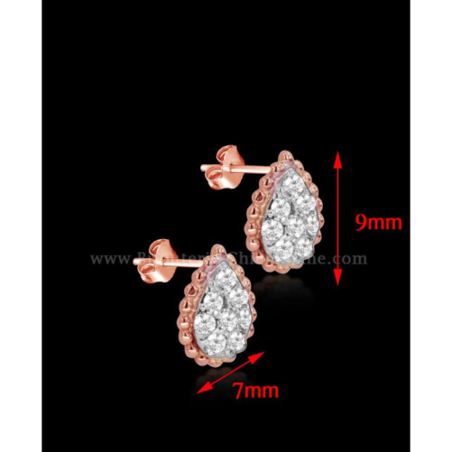 Boucles D'oreilles Diamants 55469