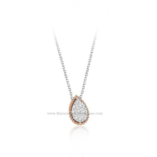 Collier femme en Or Bicolore  18 Carats Ref 55467 | Chichkhane